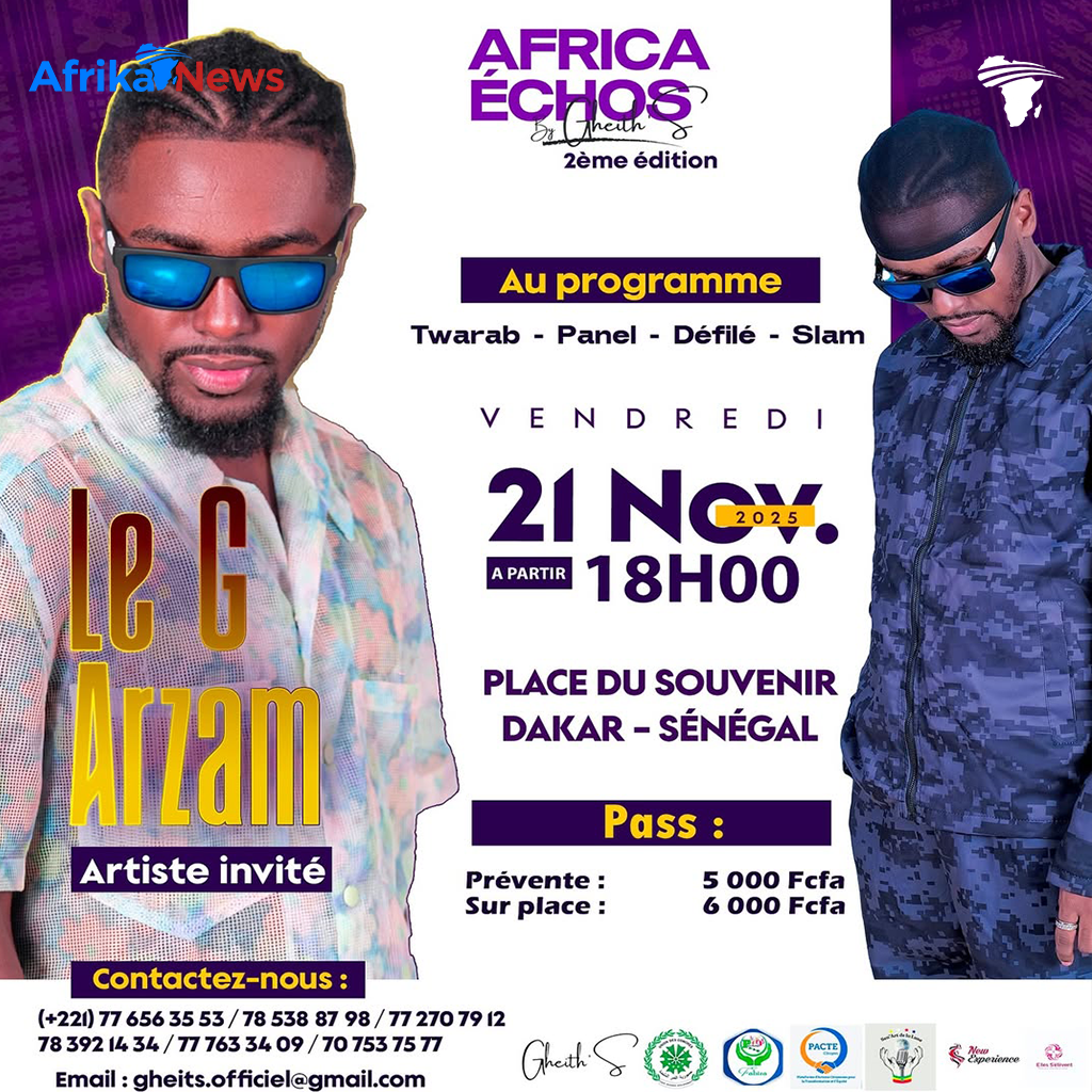 LeG Arzam en concert à Dakar pour Africa Échos 2025.